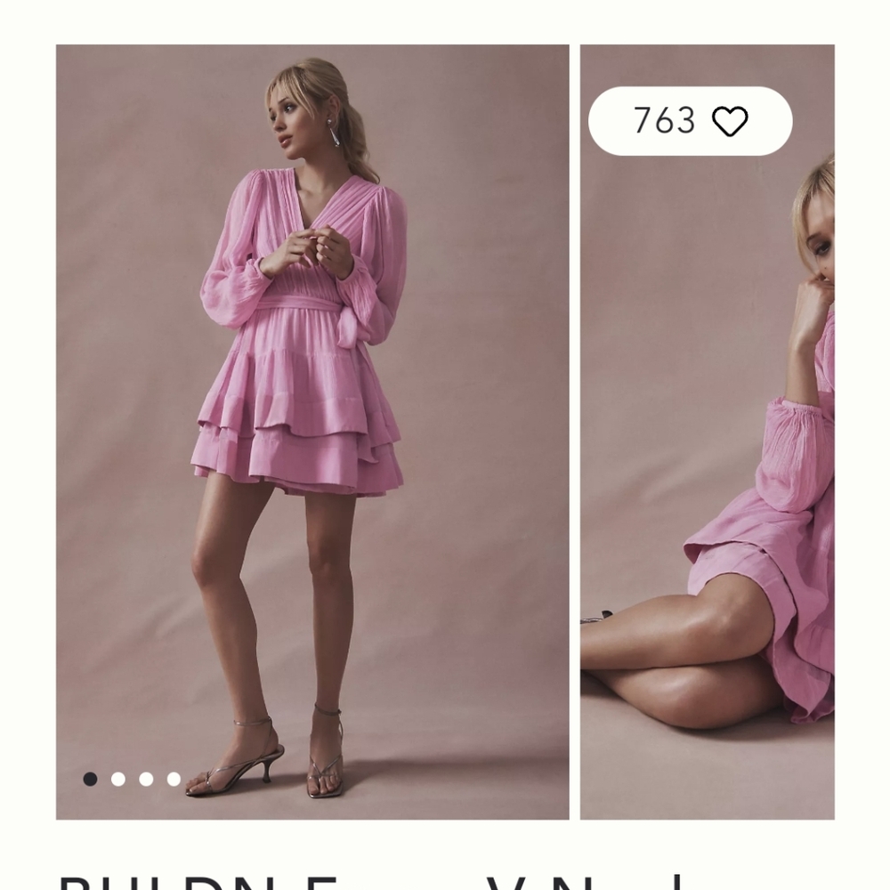 BHLDN ESME WRAP DRESS‎
